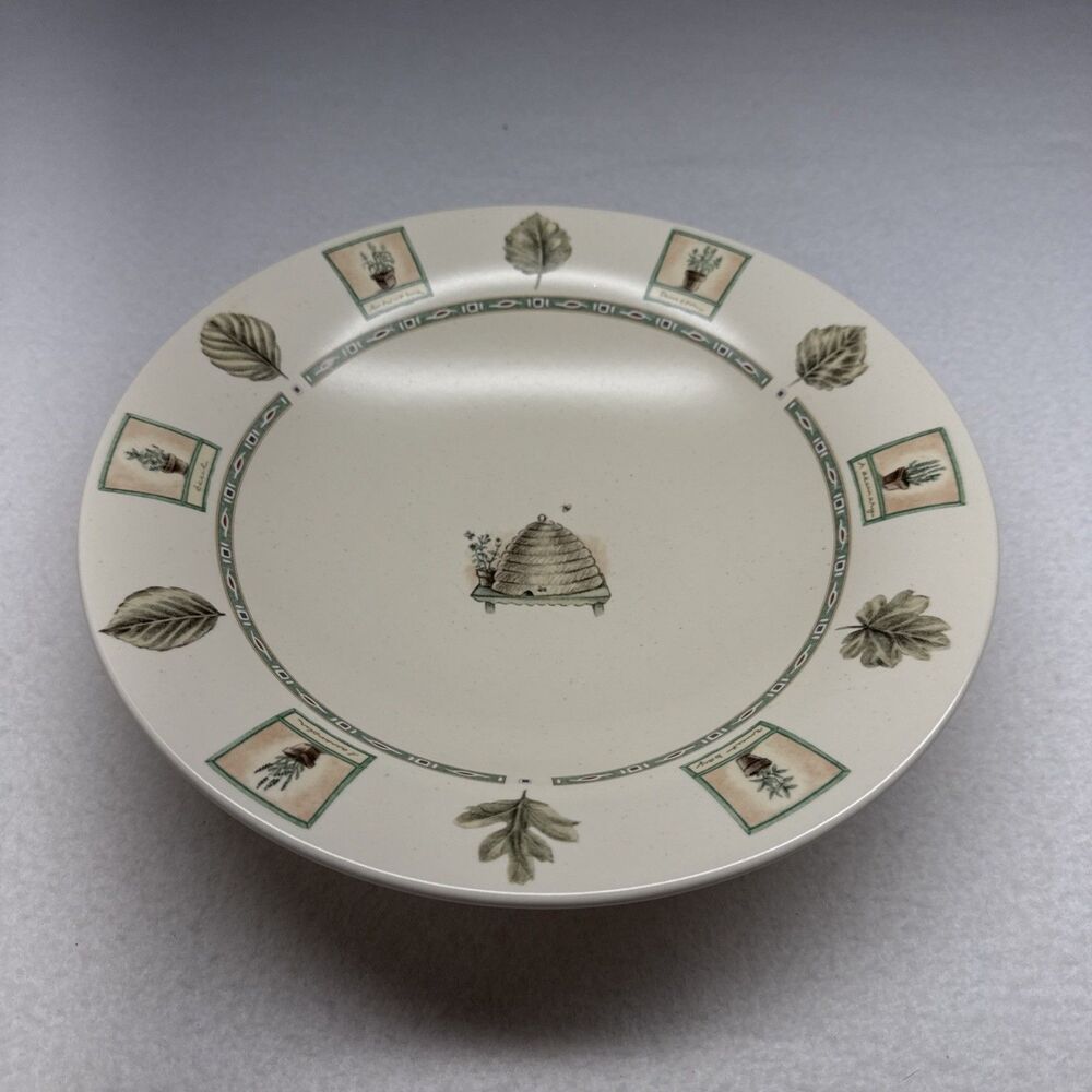 Pfaltzgraff Naturewood 12.5" Serving Bowl Portfolio USA Botanical Beehive Vtg